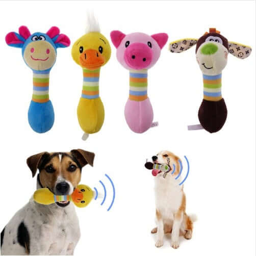 LUXENEST HOME Cute Pet Squeaky Chew Toy