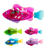 LUXENEST HOME Electronic Fish Cat Toy with LED