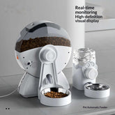 LUXENEST HOME Smart Pet Feeder with HD Camera showcasing real-time monitoring and visual display.