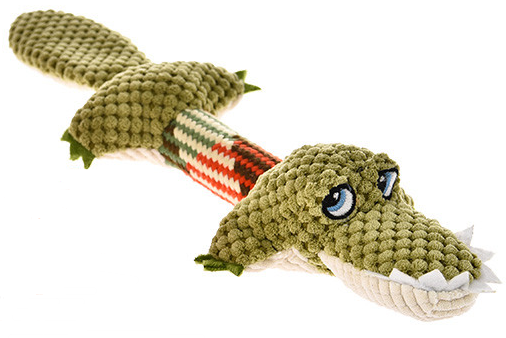 LUXENEST HOME Plush Squeaky Chew Dog Toy