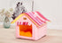 LUXENEST HOME Striped Pet House & Dog Bed