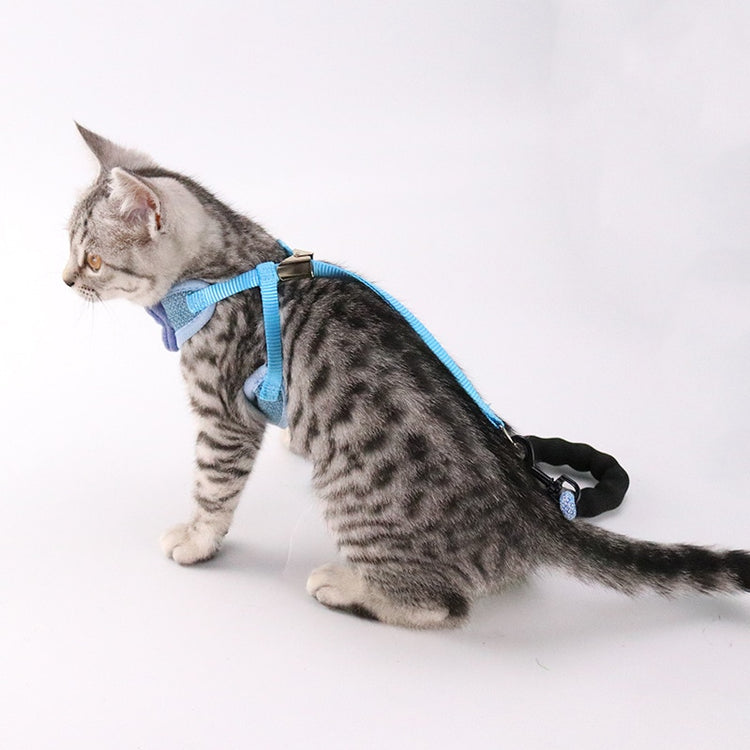 LUXENEST HOME Adjustable Pet Chest and Back Harness with Leash