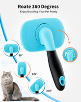 LUXENEST HOME Dog & Cat Shedding Grooming Brush