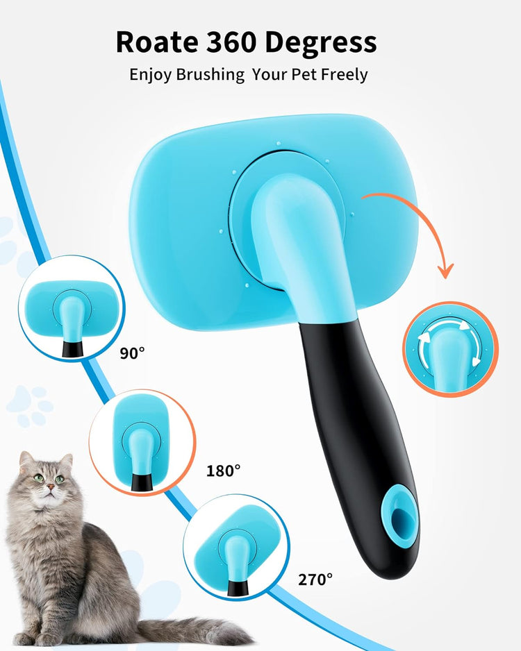LUXENEST HOME Dog & Cat Shedding Grooming Brush