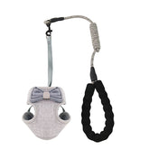 LUXENEST HOME Adjustable Pet Chest and Back Harness with Leash
