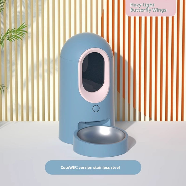 LUXENEST HOME Intelligent Timed Pet Feeder Machine with portion control for cats and dogs.