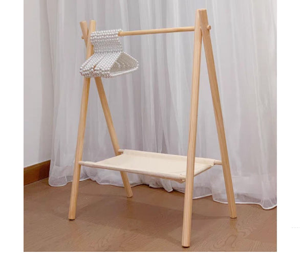 LUXENEST HOME Hanging Swing Pet Cradle Bed for Cats and Dogs