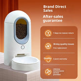 LUXENEST HOME Intelligent Timed Pet Feeder Machine with portion control for cats and dogs.