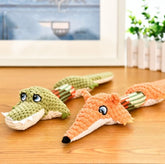 LUXENEST HOME Plush Squeaky Chew Dog Toy