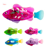 LUXENEST HOME Electronic Fish Cat Toy with LED