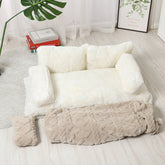 LUXENEST HOME Warming Pet Sofa Bed Washable