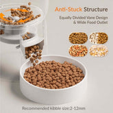 LUXENEST HOME Smart 3L Automatic Pet Feeder dispenses dry kibble with app control for busy pet owners.