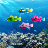 LUXENEST HOME Electronic Fish Cat Toy with LED