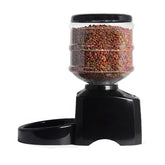 LUXENEST HOME 3-meal automatic pet feeder machine with food dispenser and bowl.