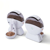 LUXENEST HOME Smart Pet Feeder with HD Camera dual-use design for cats and dogs, featuring APP control and video surveillance.