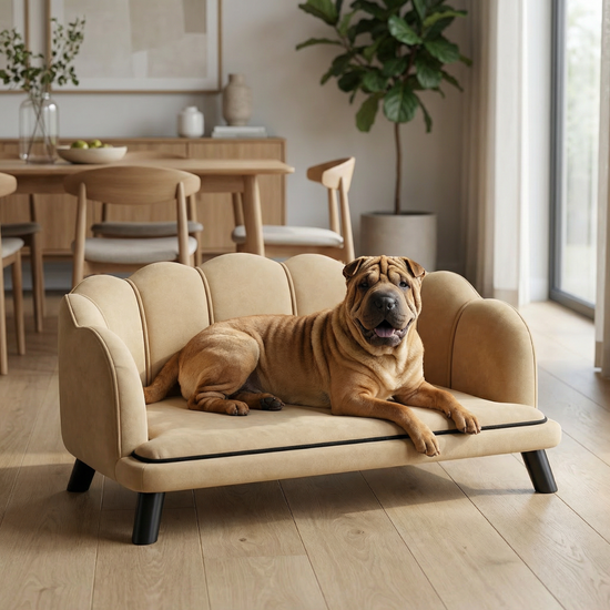 LUXENEST HOME Pearl Design Luxury Pet Sofa Bed