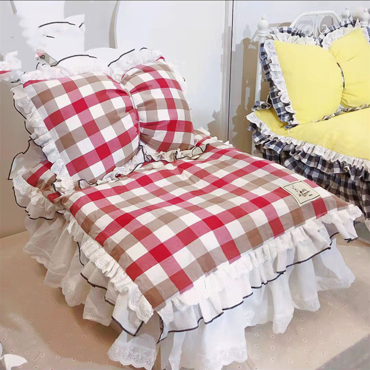 LUXENEST HOME Hanging Swing Pet Cradle Bed for Cats and Dogs