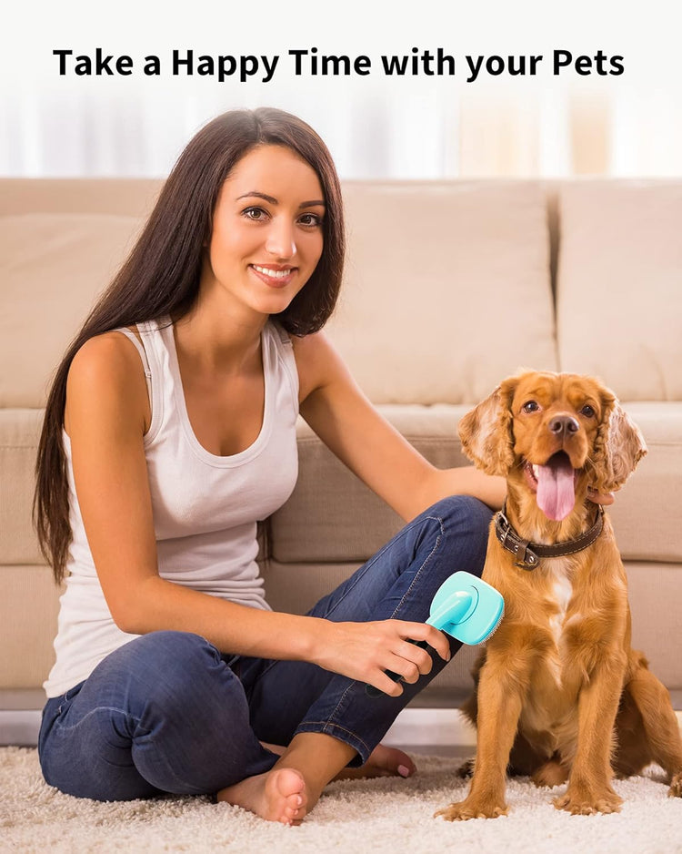 LUXENEST HOME Dog & Cat Shedding Grooming Brush