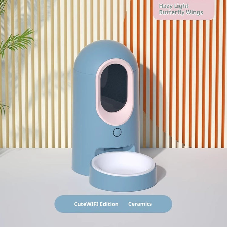 LUXENEST HOME Intelligent Timed Pet Feeder Machine with portion control for cats and dogs.