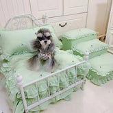 LUXENEST HOME Hanging Swing Pet Cradle Bed for Cats and Dogs