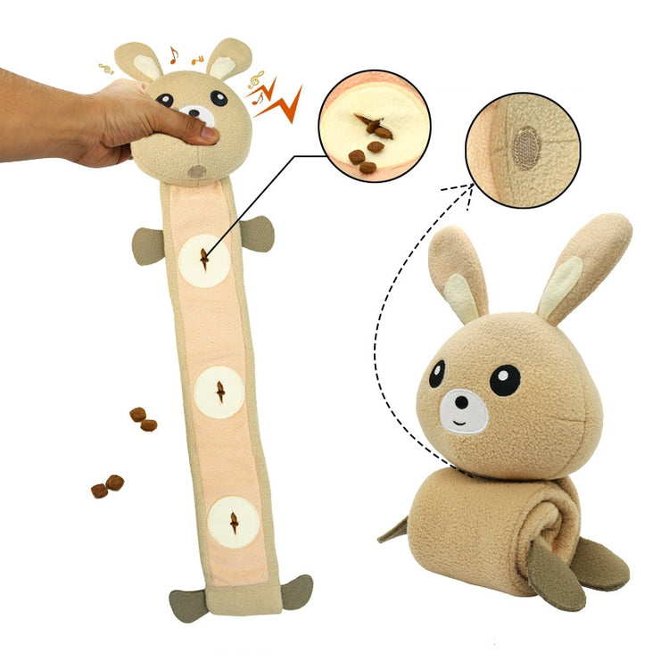 LUXENEST HOME Dog Snuffle Training Squeaky Toy