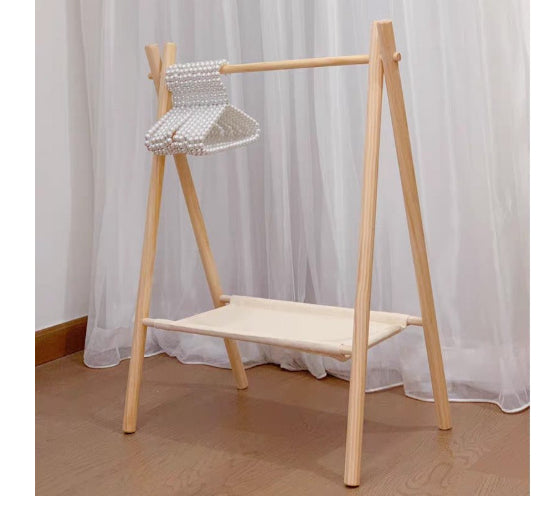 LUXENEST HOME Hanging Swing Pet Cradle Bed for Cats and Dogs