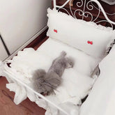 LUXENEST HOME Hanging Swing Pet Cradle Bed for Cats and Dogs