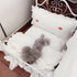 LUXENEST HOME Hanging Swing Pet Cradle Bed for Cats and Dogs