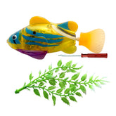 LUXENEST HOME Electronic Fish Cat Toy with LED