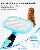 LUXENEST HOME Dog & Cat Shedding Grooming Brush