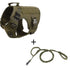 LUXENEST HOME Outdoor Tactical Dog Vest with Heavy-Duty Leash