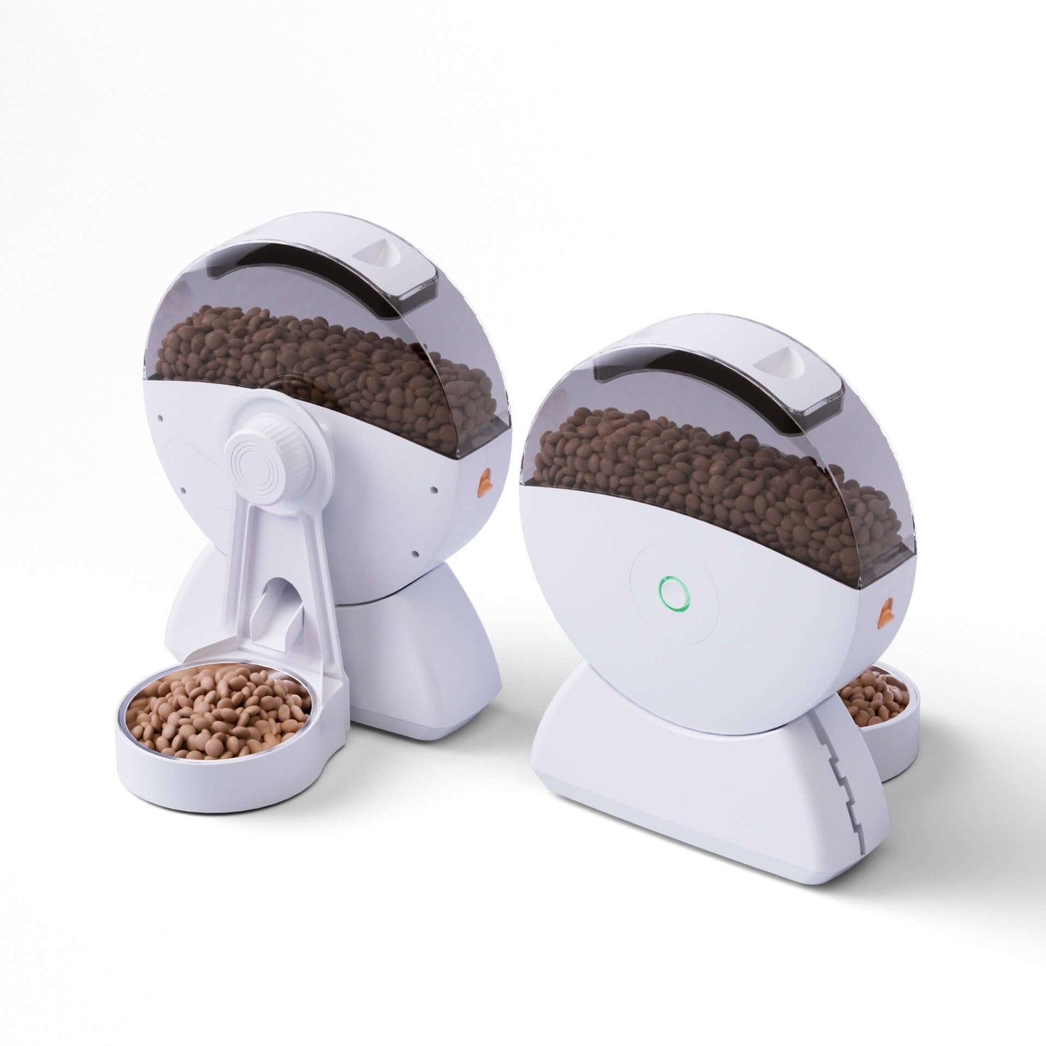 LUXENEST HOME Smart Pet Feeder with HD Camera dual-use design for cats and dogs, featuring APP control and video surveillance.