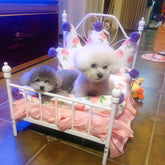 LUXENEST HOME Hanging Swing Pet Cradle Bed for Cats and Dogs