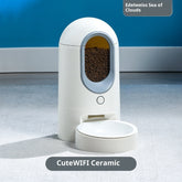LUXENEST HOME Intelligent Timed Pet Feeder Machine with portion control for cats and dogs.